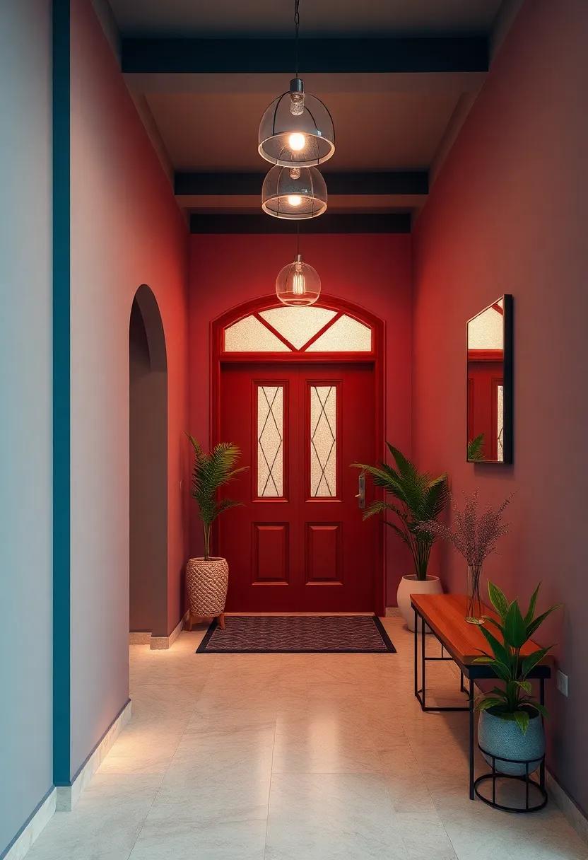 Bright and Cheerful Themes for a Lively Entryway Experience