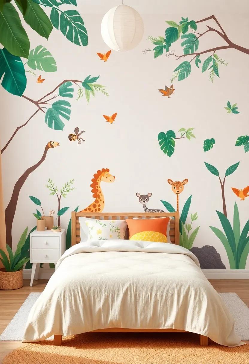 Whimsical Jungle Themes for a Playful Children’s Bedroom