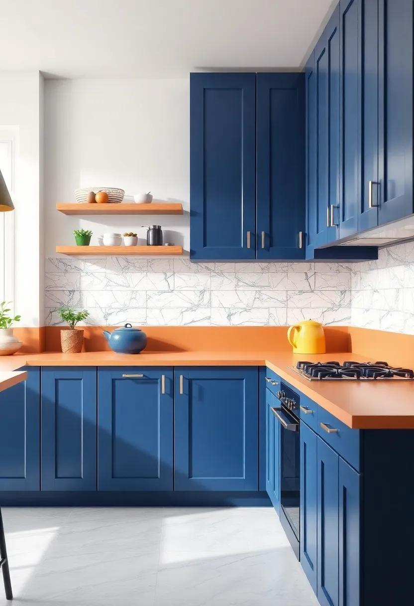 Transforming your Kitchen's ⁣Mood with a Splash of Color and‌ Contrast