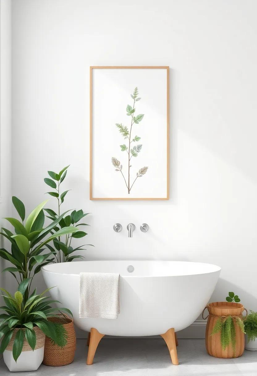 Inspire Serenity⁢ With⁣ Botanical Prints and Greenery on Your Walls