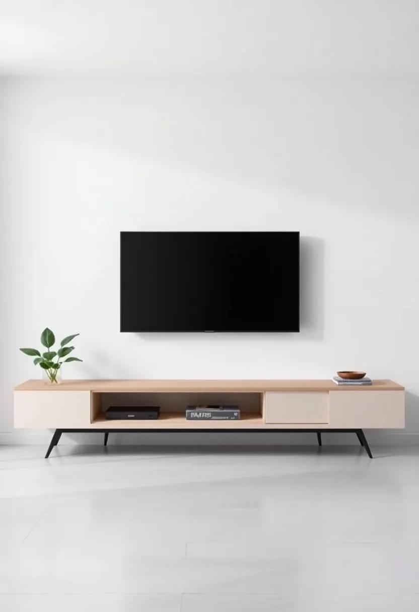 Elevate Your Space​ with ⁢Minimalist TV Units for a Sleek Modern Look