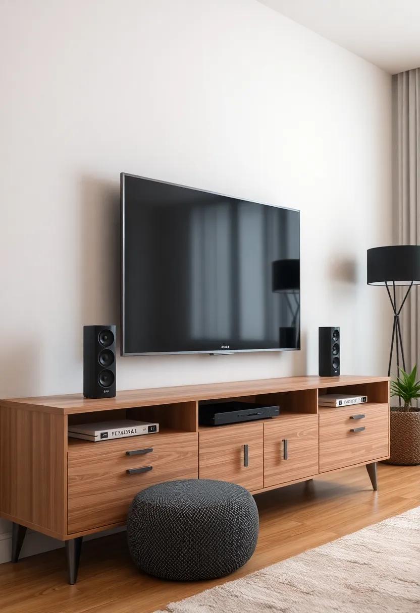 Maximizing Functionality: TV Units with Integrated Audio solutions