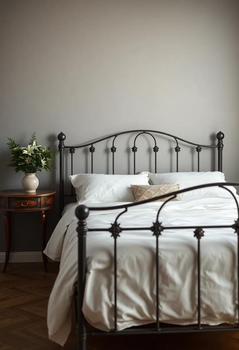 Curating a Vintage Collection: Enhancing​ Iron Bed Decor