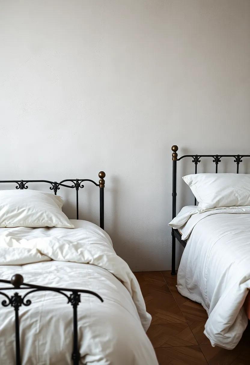 The Perfect Setting: Layering Textures Around ⁤Vintage Iron Beds