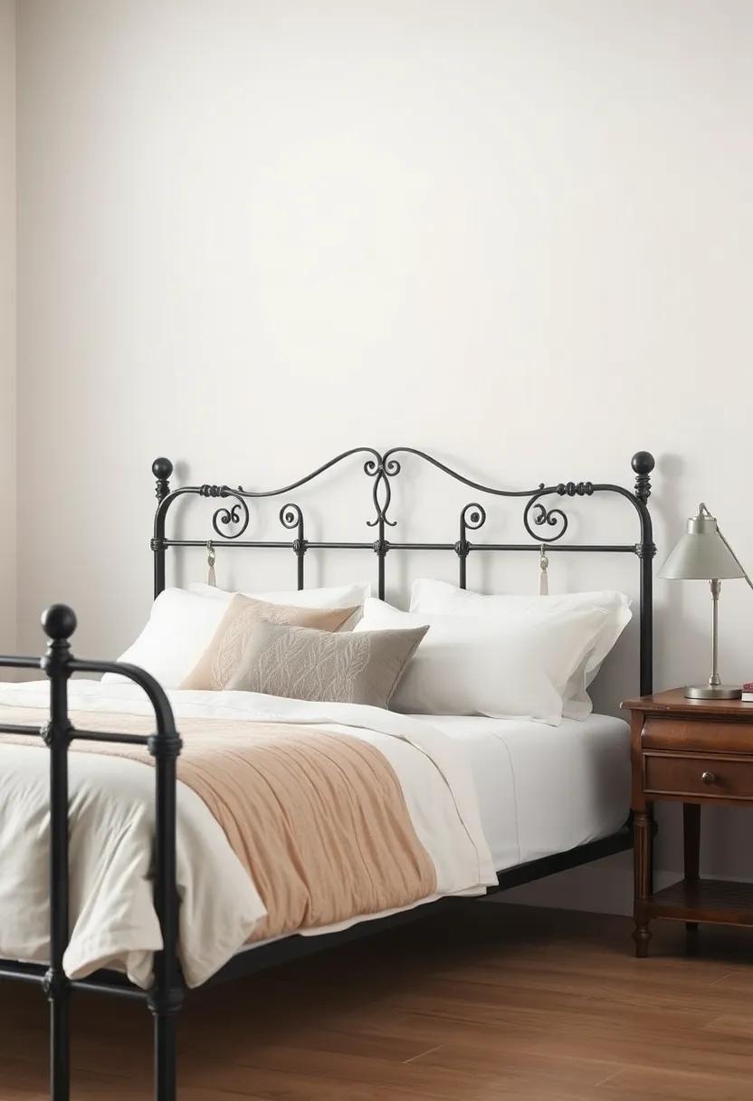 Rustic Elegance: Incorporating Vintage ⁤Iron Beds into Modern Decor