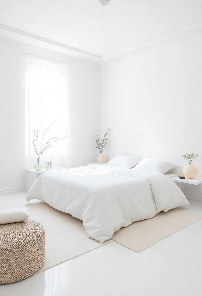 Sustainable​ Choices: Eco-Friendly Materials for an Inspiring ​White Bedroom