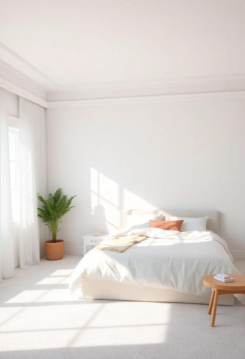 Transformative Power of White:⁢ Creating an Atmospheric Sanctuary in‍ Your Bedroom