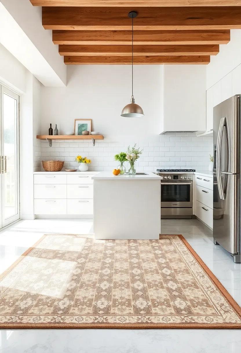 Elegant Rugs: Adding⁢ Warmth‌ and Texture ​to Your ⁤Kitchen Space