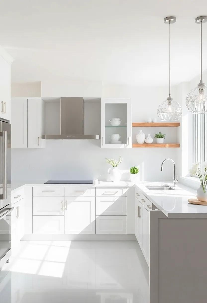 Lighting the Heart of ⁢the Home: Dazzling ⁤Fixtures for⁢ white Kitchens