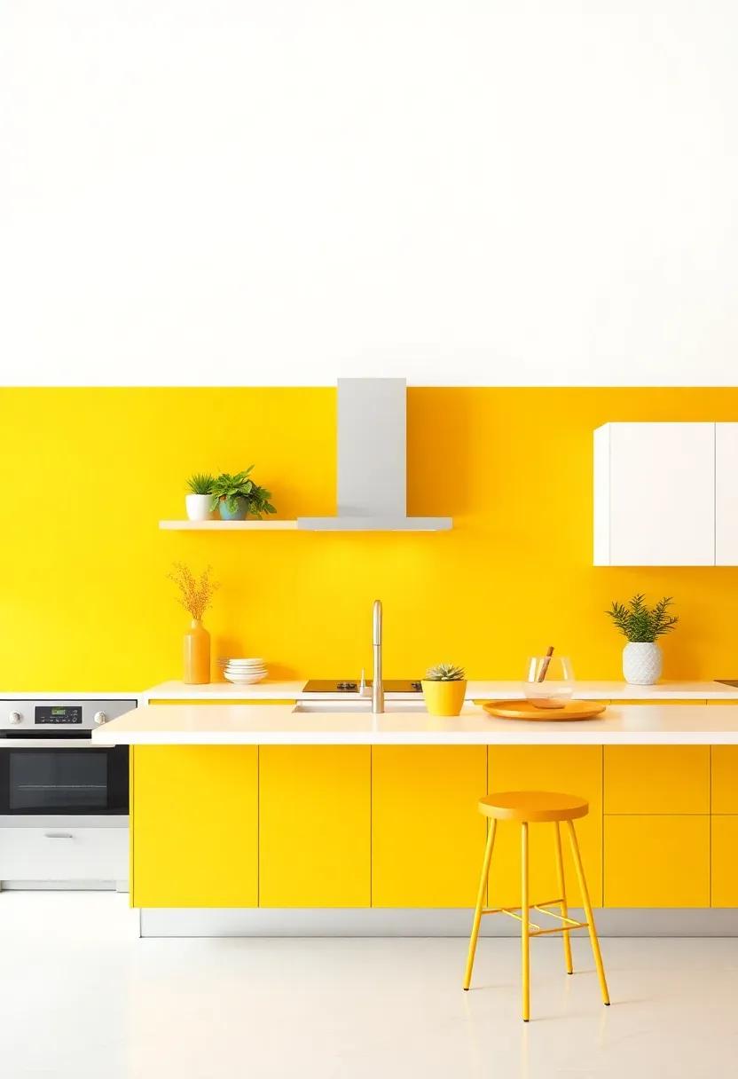 Accent Walls: Unleashing the ‍Power of Yellow in⁢ a Statement Wall