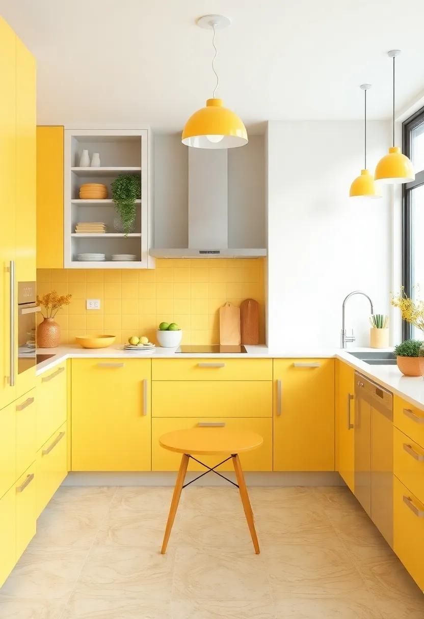 Mood-Boosting ⁢Decor: The Psychological Benefits of Yellow in the kitchen