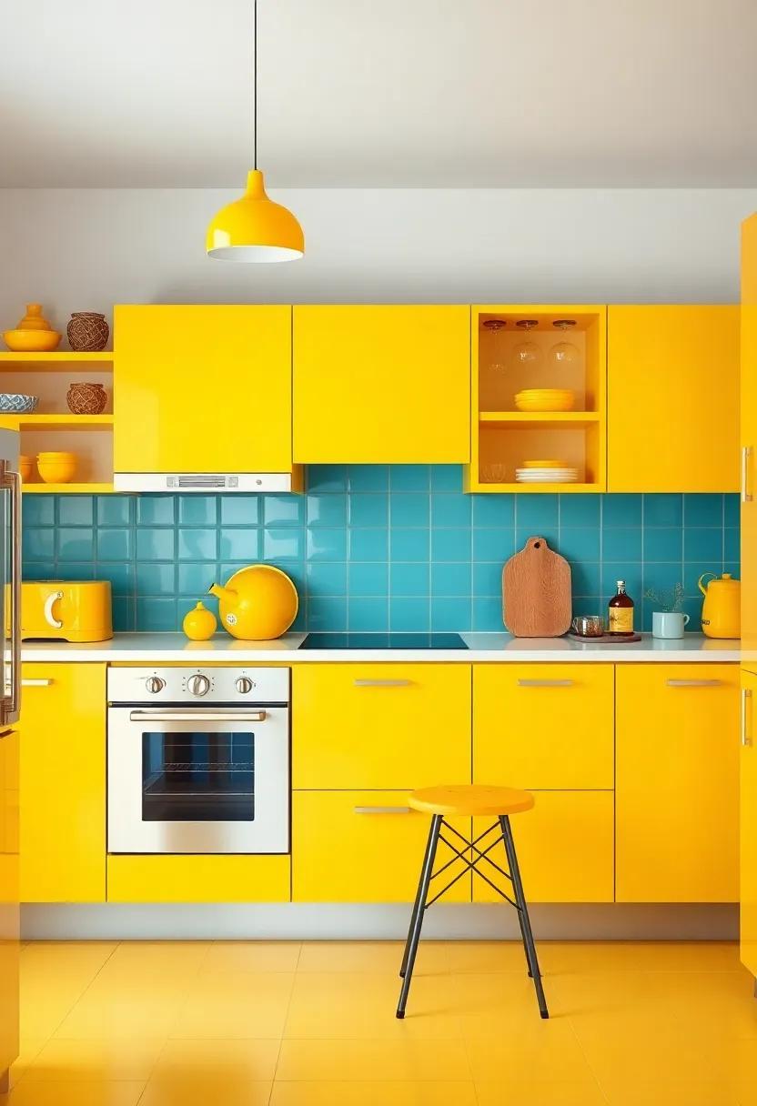 Vintage Charm: ⁢Bringing ⁢Retro ⁣yellow Elements into Modern Kitchens