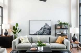 Embracing the Edge: Transforming Your Living Room with Modern Industrial Decor
