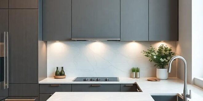 Elevate Your Culinary Space: The Allure of Modern Kitchens with Marble Countertops