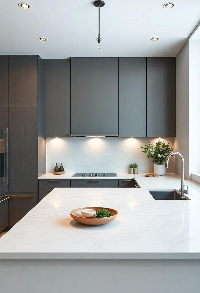 Elevate Your Culinary Space: The Allure of Modern Kitchens with Marble Countertops