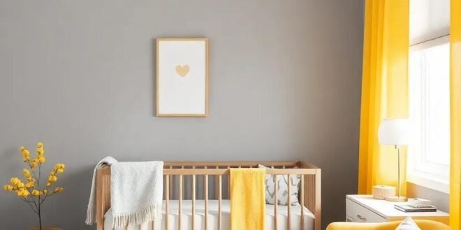 Charming Grey and Yellow: Designing the Perfect Boys Nursery