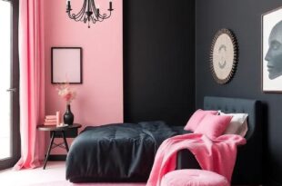 Embrace Chic Elegance: Black and Pink Girls Room Inspirations