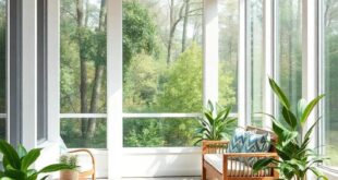 Embracing Nature: The Allure of a Screened Porch Adorned with Wood Paneling