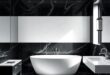 Timeless Elegance: Designing a Sophisticated Black and White Luxury Bathroom