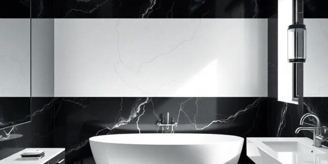 Timeless Elegance: Designing a Sophisticated Black and White Luxury Bathroom