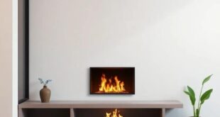 Transform Your Cozy Space: The Charm of Floating Fireplaces for Small Living Rooms