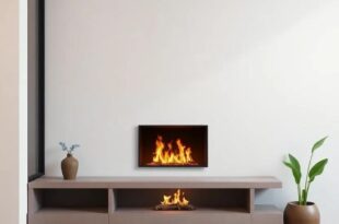 Transform Your Cozy Space: The Charm of Floating Fireplaces for Small Living Rooms