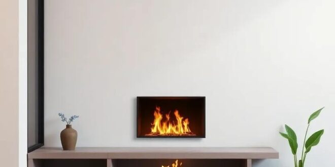 Transform Your Cozy Space: The Charm of Floating Fireplaces for Small Living Rooms