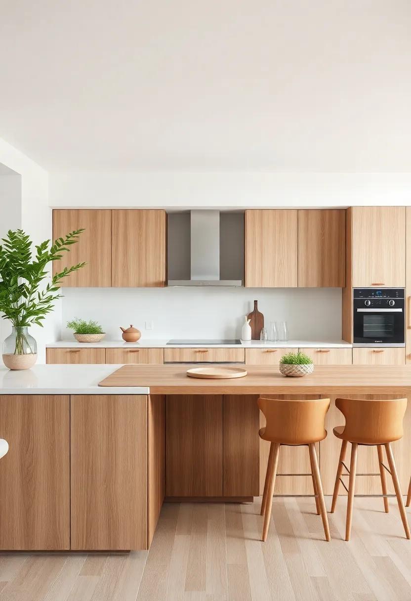 Embracing Nature: The Allure of Modern Kitchens Adorned with Natural Wood