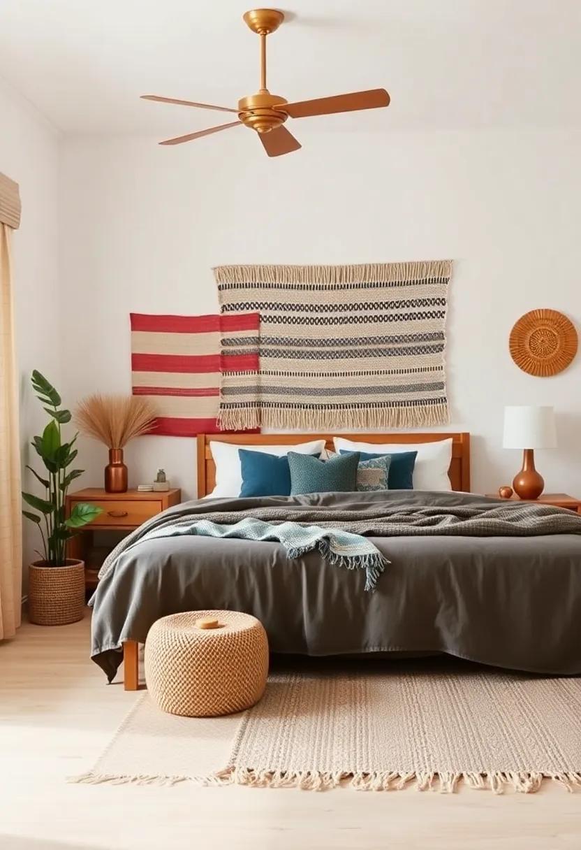 Embracing Individuality: Designing a Creative Eclectic Bedroom with Handwoven Textiles