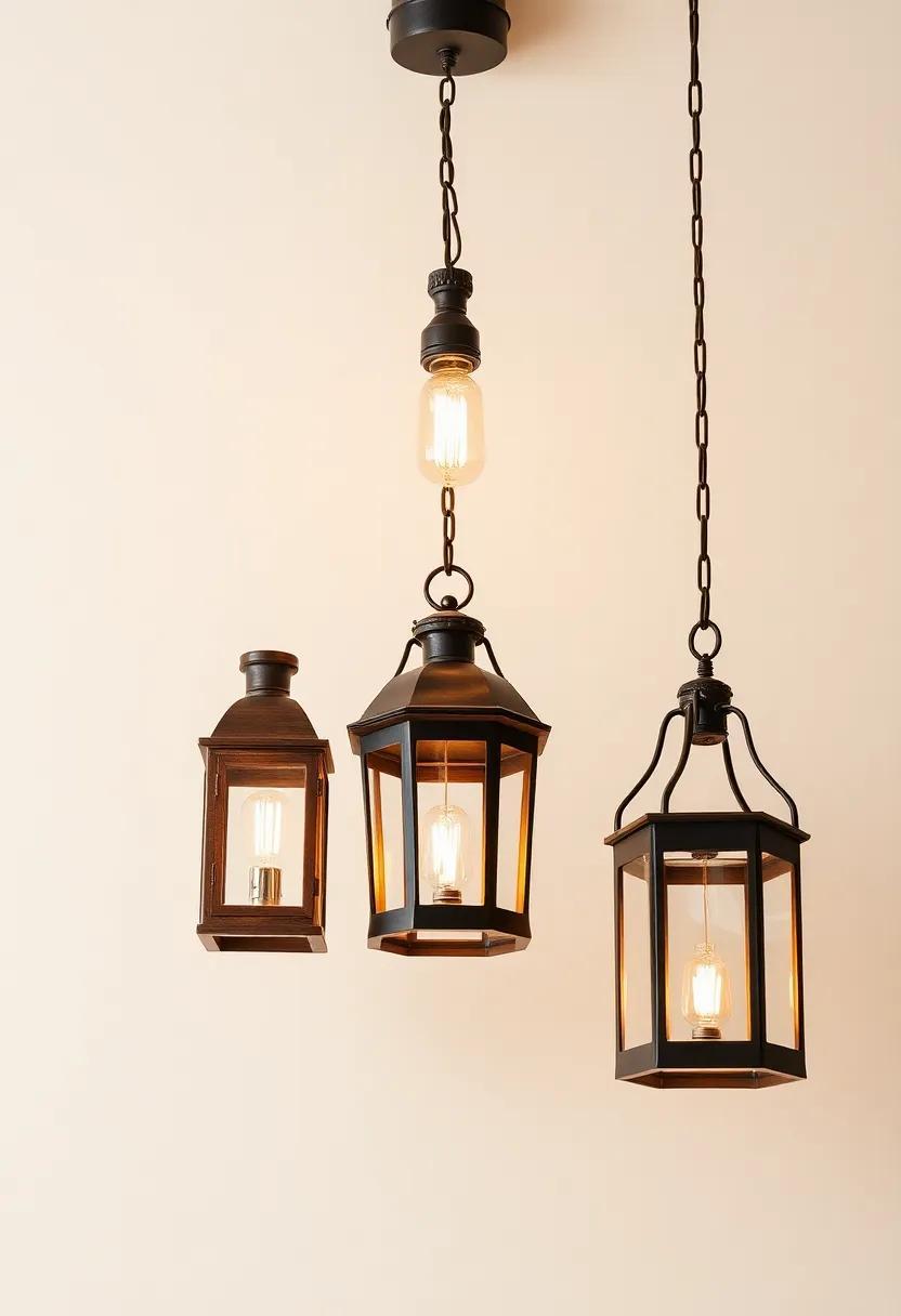 Embrace the Charm: Rustic Lighting Fixtures Featuring Timeless Lantern Designs