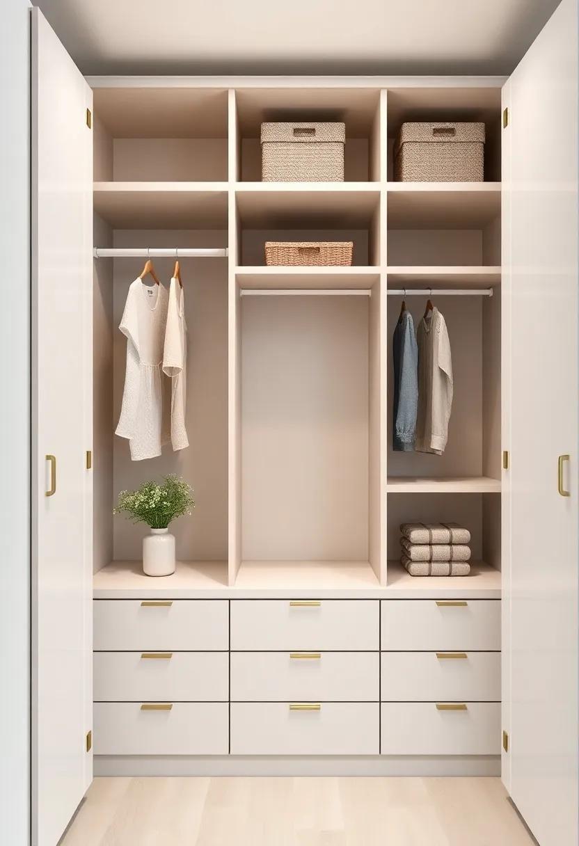 Maximize Your Space: The Perfect Wardrobe with Drawers and Shelves for Every Home