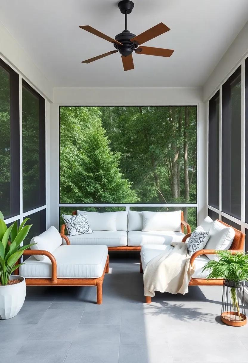 Transform Your Screened Porch with Stylish Daybeds and Loungers for Ultimate Relaxation