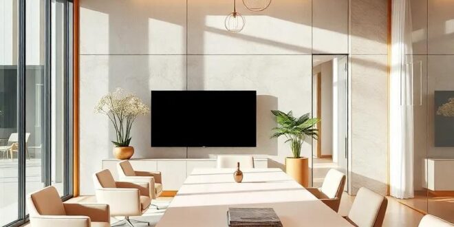 Elevate Your Workspace: The Allure of Metallic Gold in Luxury Office Design
