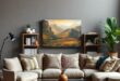 Embracing Uniqueness: Crafting an Artistic Eclectic Living Room Space