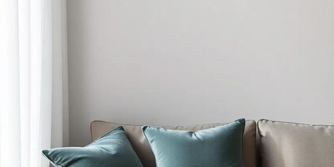 Elevate Your Small Living Room Aesthetic with Luxurious Velvet Cushions