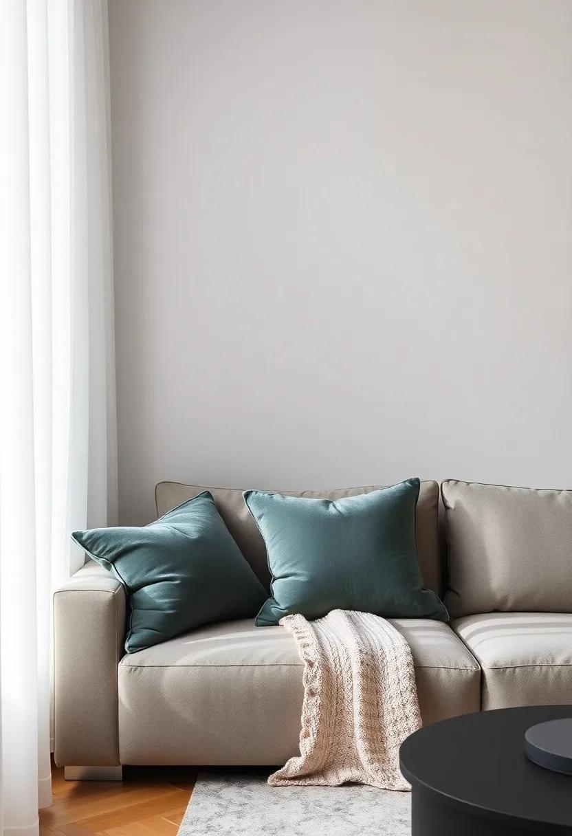 Elevate Your Small Living Room Aesthetic with Luxurious Velvet Cushions