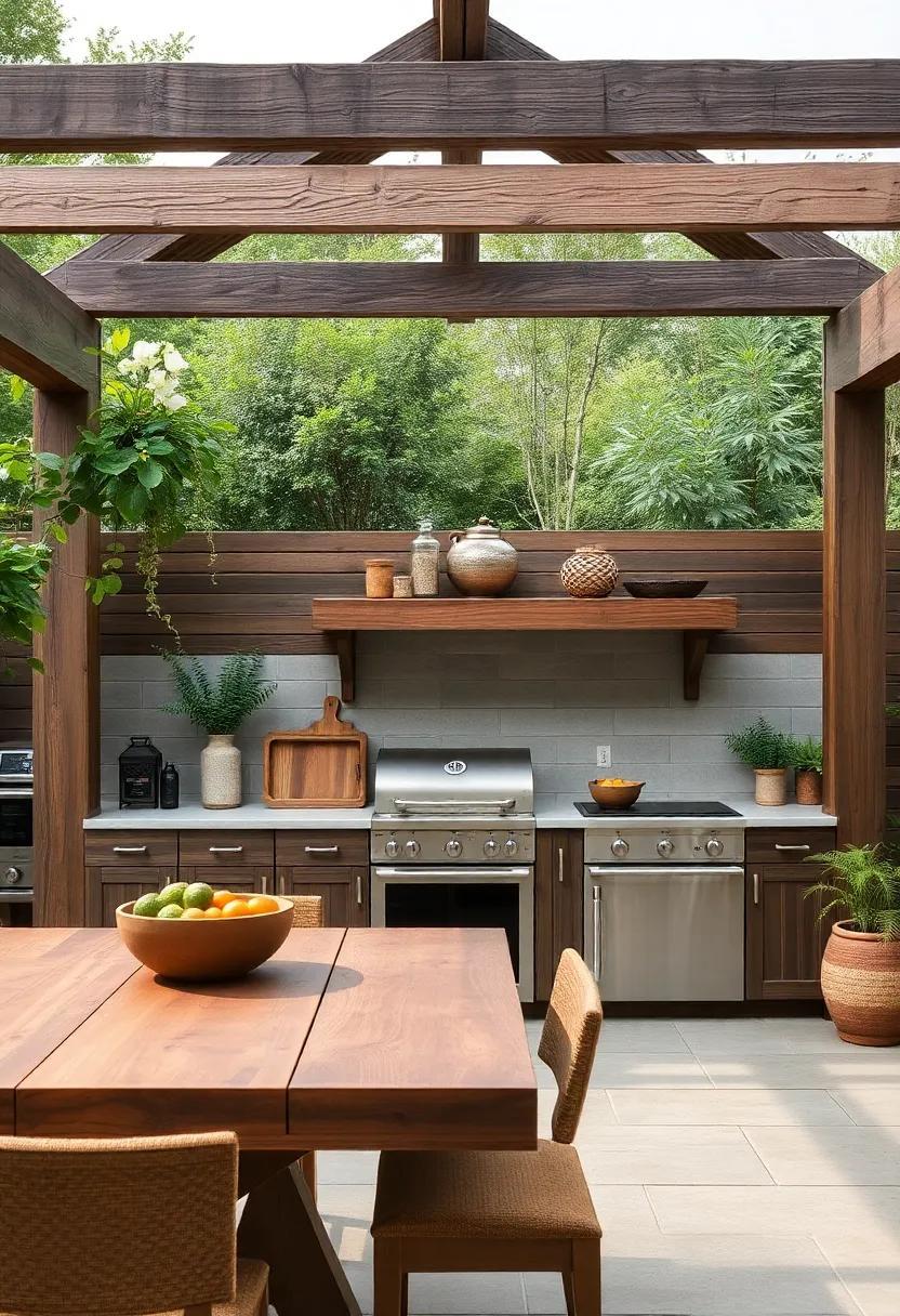 Crafting the Perfect Rustic Outdoor Kitchen: Embrace Nature in Culinary Design