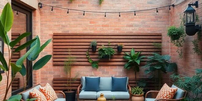 Transforming Urban Patios: Eclectic Ideas to Enhance Your Outdoor Oasis