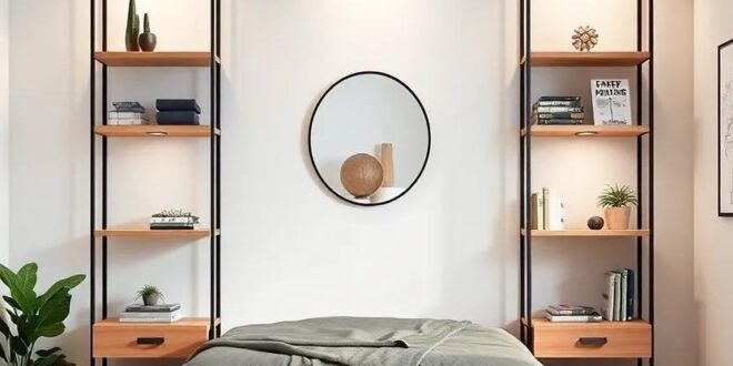 Transform Your Space: Innovative Bedroom Decor Ideas Using Stylish Shelving Units