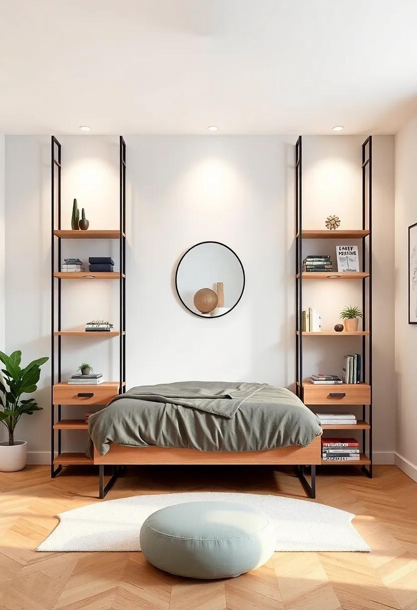 Transform Your Space: Innovative Bedroom Decor Ideas Using Stylish Shelving Units