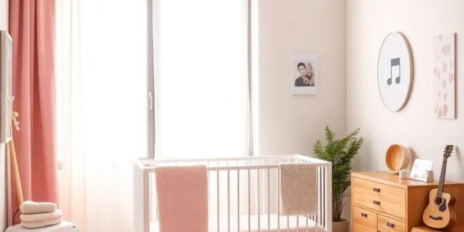 Melodic Dreams: Creating a Music-Inspired Nursery for Girls