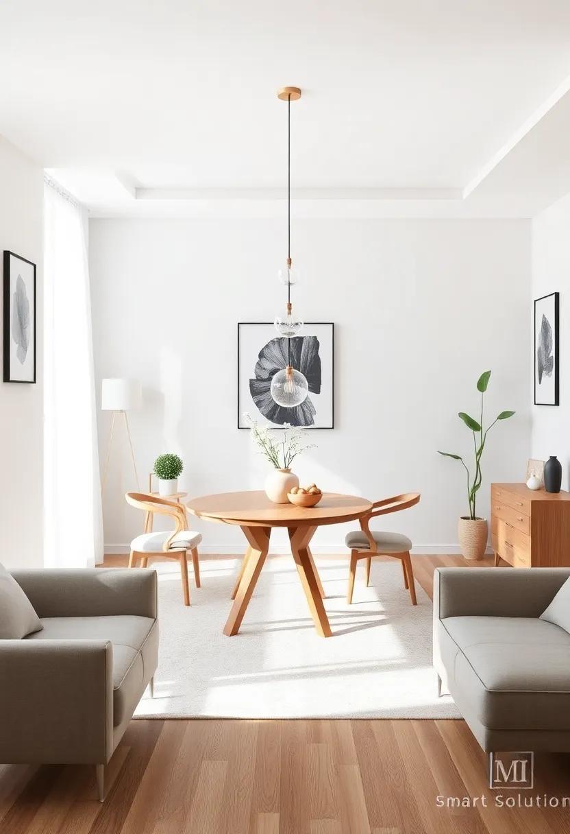 Smart Solutions: Innovative Ideas for Small Living Rooms with Dining Tables