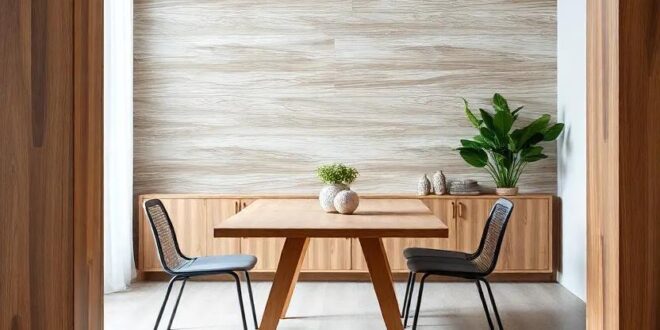 Blending Harmony: Stylish Wood and Metal Dining Room Combinations for Every Home