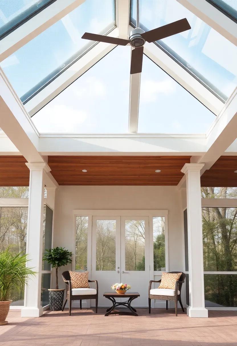 Illuminating Serenity: Exploring Screened Porch Ceilings with Skylights