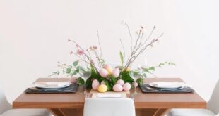 Enchanting Easter Dining Table Decoration Ideas to Celebrate the Season in Style