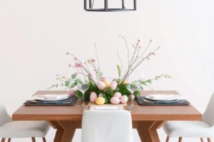 Enchanting Easter Dining Table Decoration Ideas to Celebrate the Season in Style