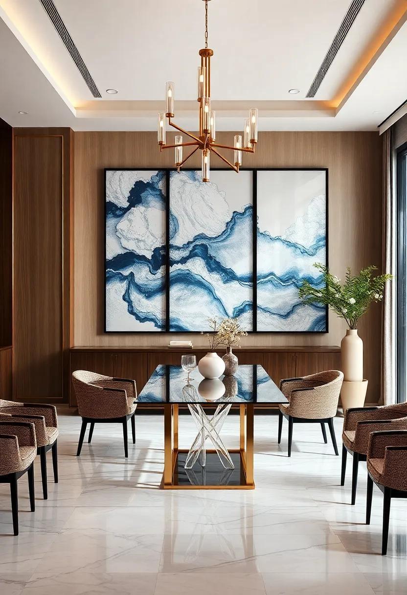 Elevate Your Space: The Art of Luxury Dining Rooms with Stunning Visual Displays