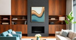 Crafting Timeless Elegance: A Custom Mid-Century Modern Living Room Revitalized