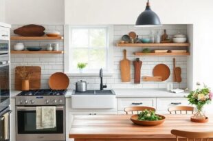 Embracing Rustic Charm: The Timeless Allure of a Country-Style Farmhouse Kitchen