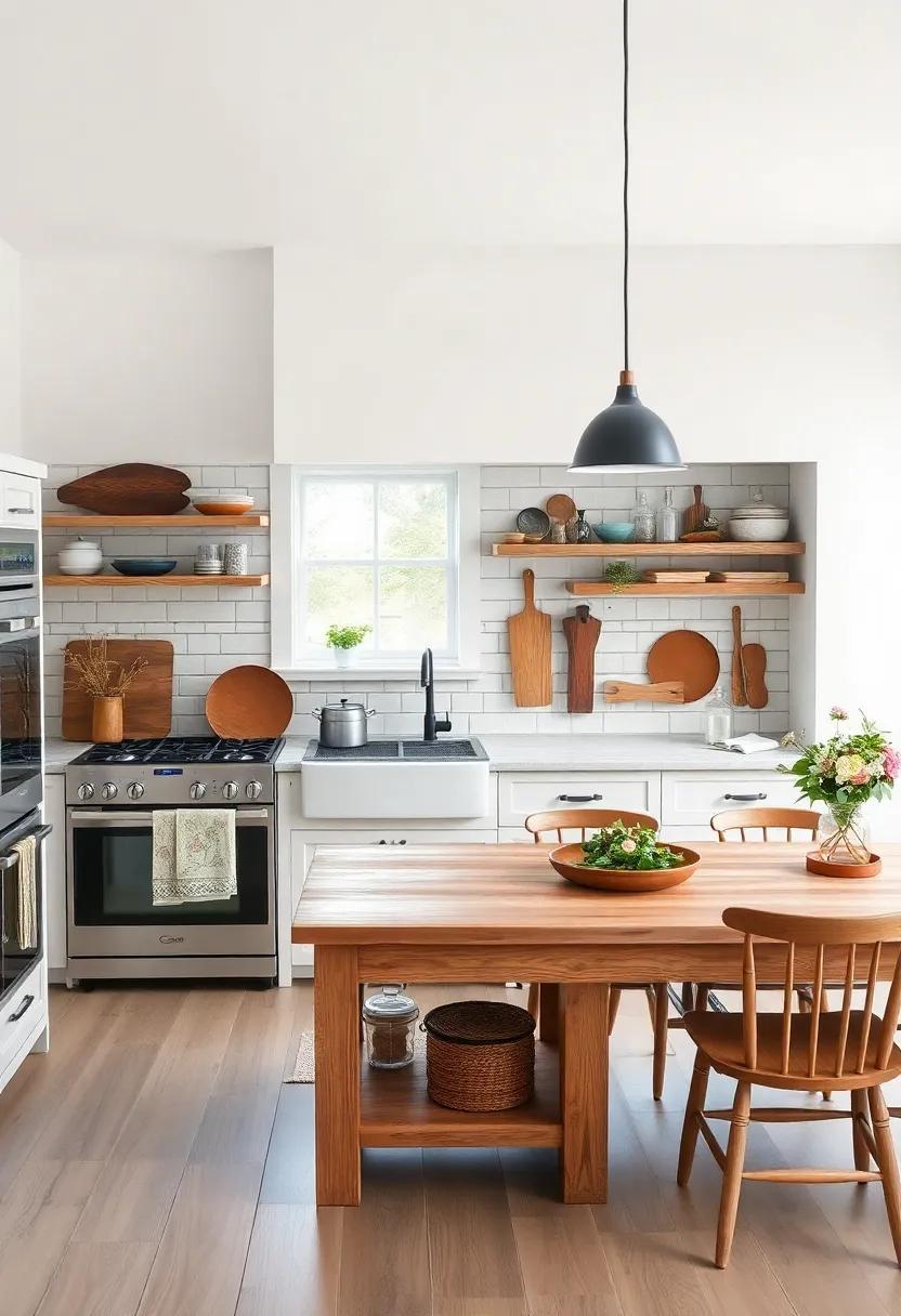 Embracing Rustic Charm: The Timeless Allure of a Country-Style Farmhouse Kitchen